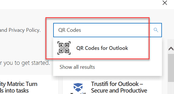 Wo finde ich den QR-Code in Microsoft Outlook 2022?