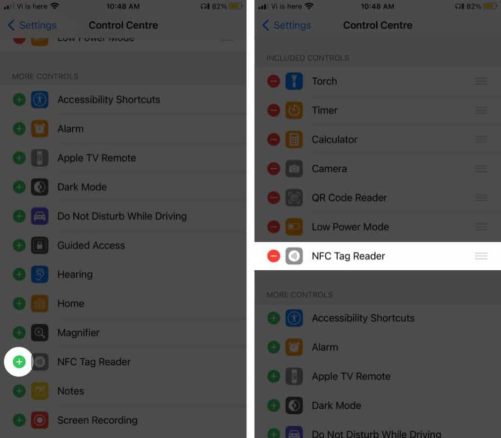iPhone의 iOS 15에서 NFC 태그 리더를 사용하는 방법