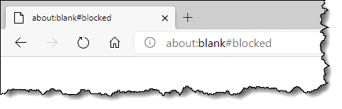 ¿De qué se trata: en blanco?  ¿Cómo eliminar About Blank Blocked?