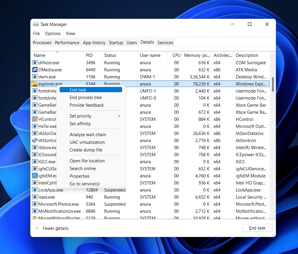 Sửa lỗi Trình quản lý cửa sổ máy tính để bàn Dwm.exe Sự cố CPU cao của Windows 11