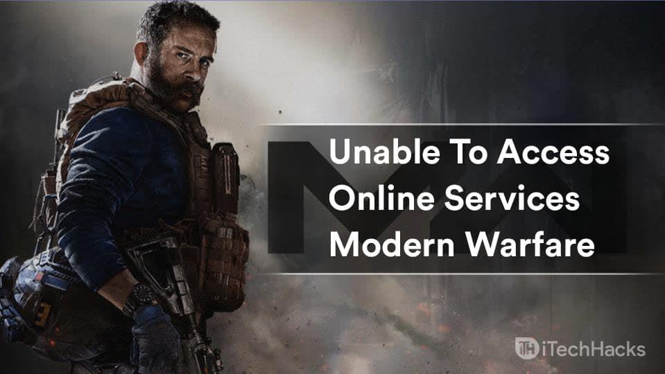 온라인 서비스에 액세스할 수 없는 문제를 해결하는 방법 Modern Warfare COD