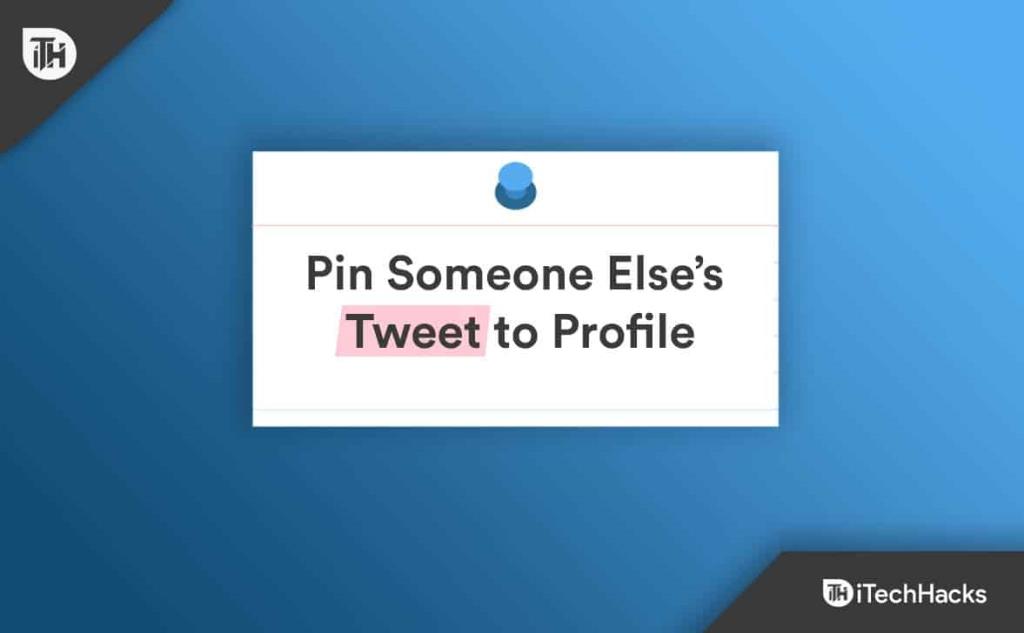 Cómo anclar el tweet de otra persona a tu perfil