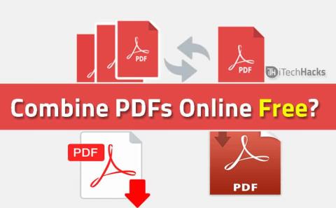 PDF 파일을 단일 파일로 결합하고 병합하는 방법