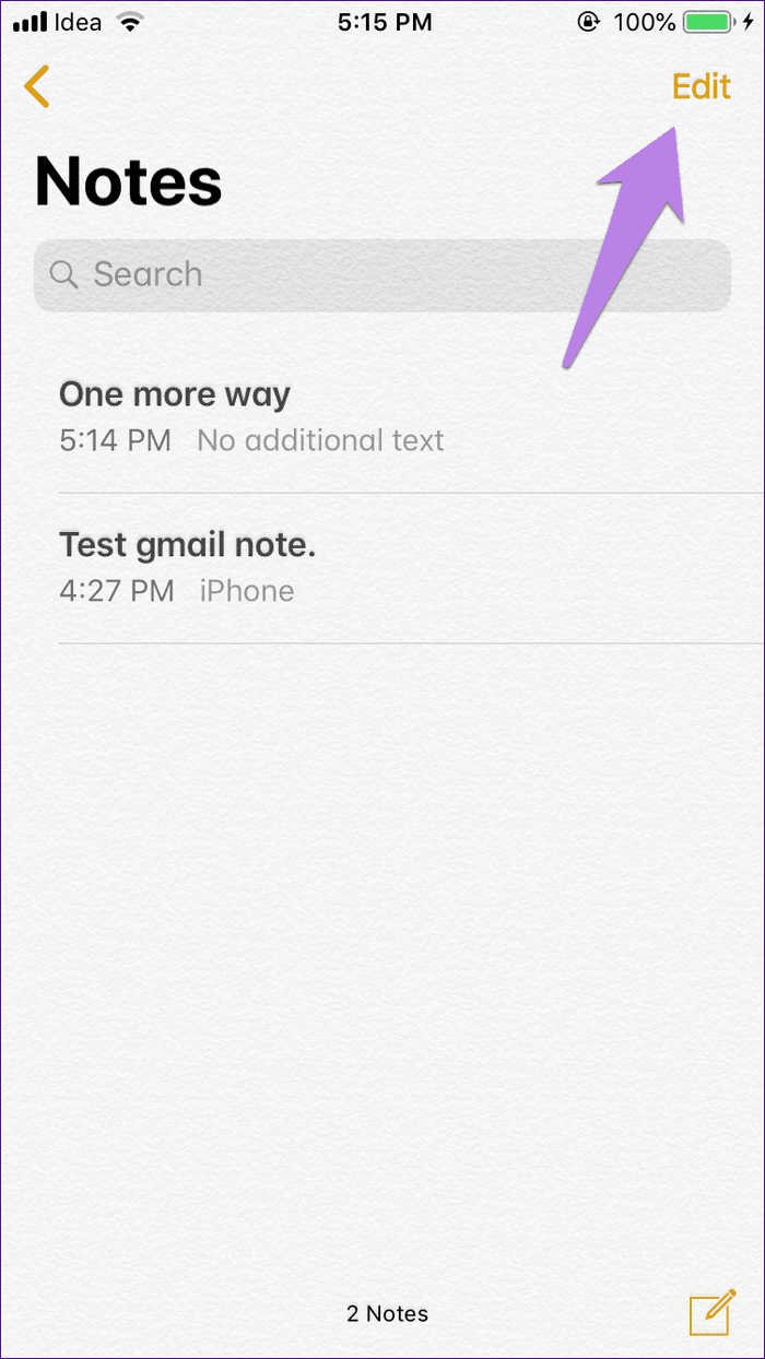 Cách xem ghi chú trên iPhone trong Gmail