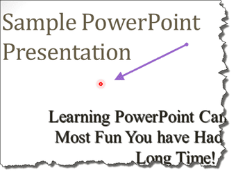 Cách sử dụng chuột làm con trỏ laser trong bản trình bày PowerPoint