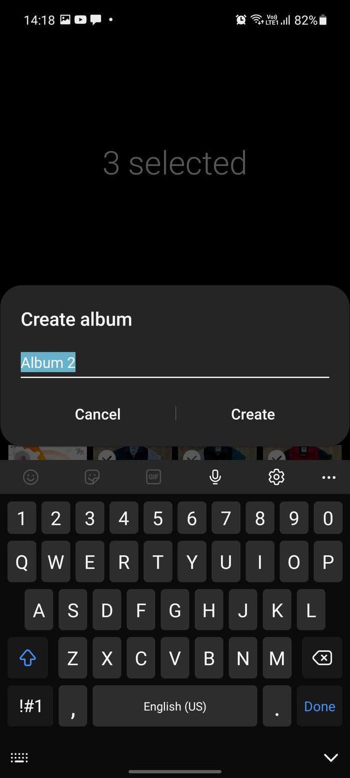 Cách tạo và chia sẻ album ảnh trên điện thoại Samsung Galaxy