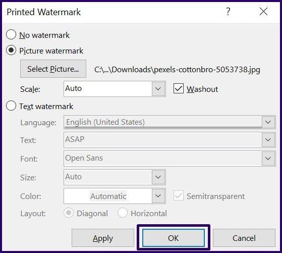 Cách khóa hình ảnh trong Microsoft Word