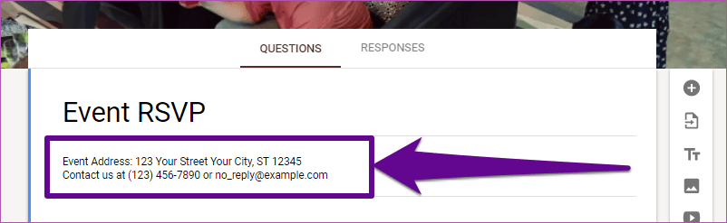 Cách tạo Biểu mẫu RSVP trên Google Biểu mẫu